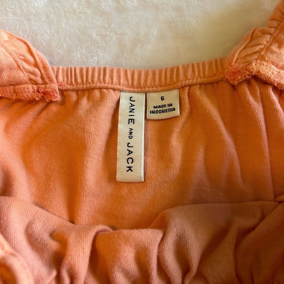 Janie and Jack Orange Tank Top - Picture 2 of 4